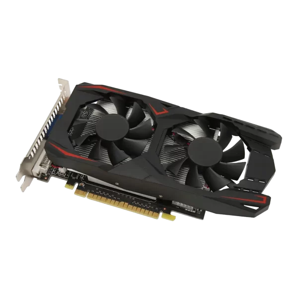 کارت گرافیک گیمینگ GTX1050Ti، کارت گرافیک گسسته 4 گیگابایتی GDDR5 128 بیتی، 650 مگاهرتز 1800 مگاهرتز، DVI VGA...